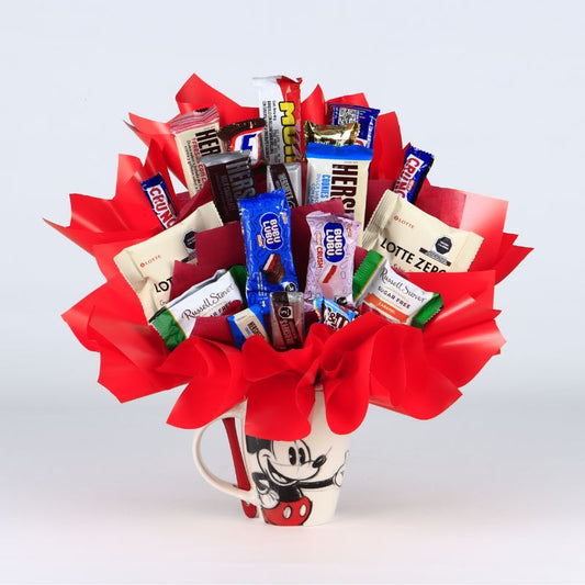 Mickey Mouse Candy Bouquet with Chocolates