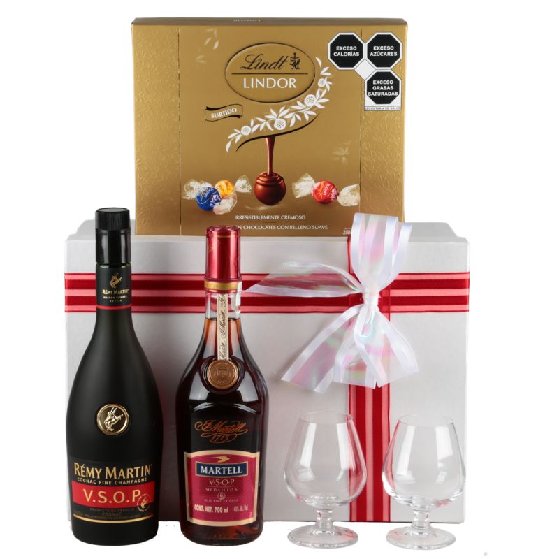 Gran Dúo de Cognac Martell V.S.O.P y Rémy Martin V.S.O.P