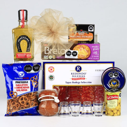 Regalo Gourmet con Tequila Herradura Reposado