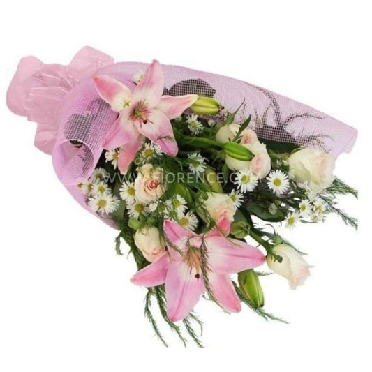 Lilies and Roses Bouquet 