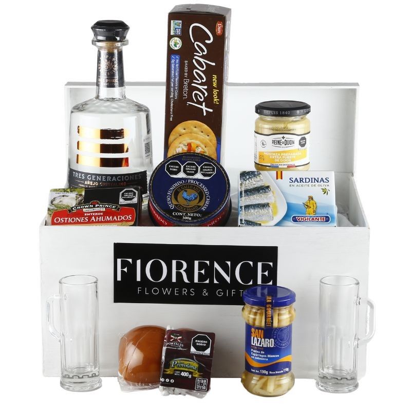 Regalo Gourmet con Tequila Tres Generaciones