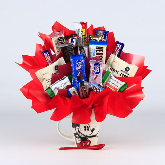 Mickey Mouse Candy Bouquet with Chocolates