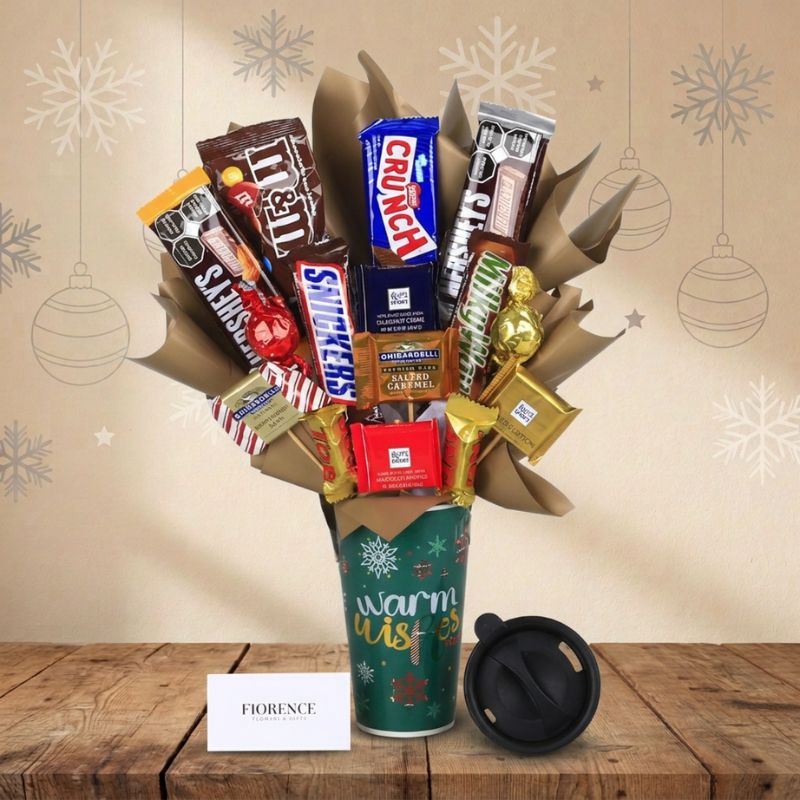 "Sweet Christmas Wishes" Candy Bouquet