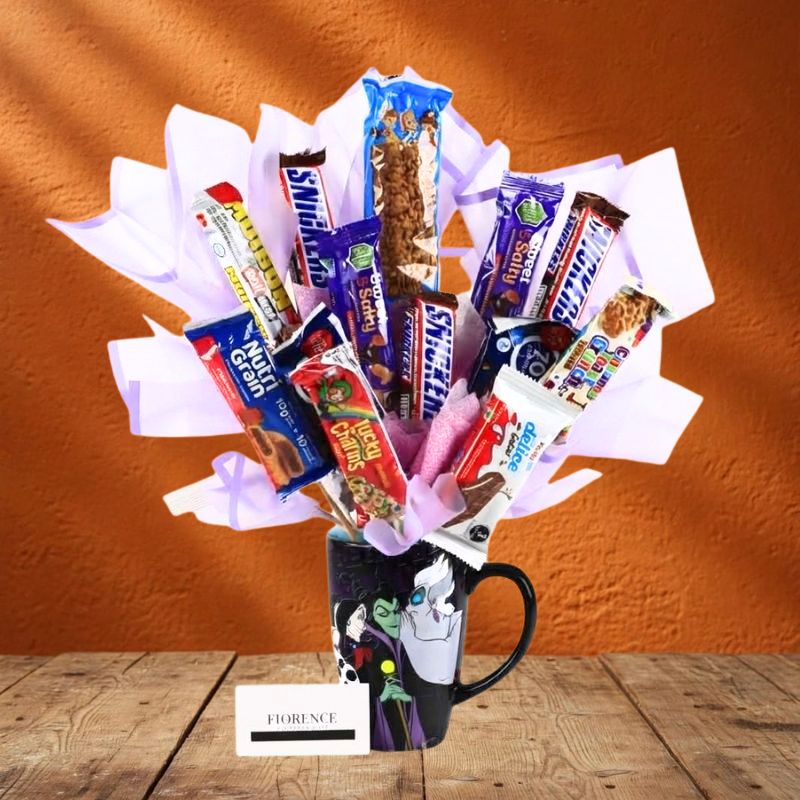 Candy Bouquet "Disney Villains Mug"