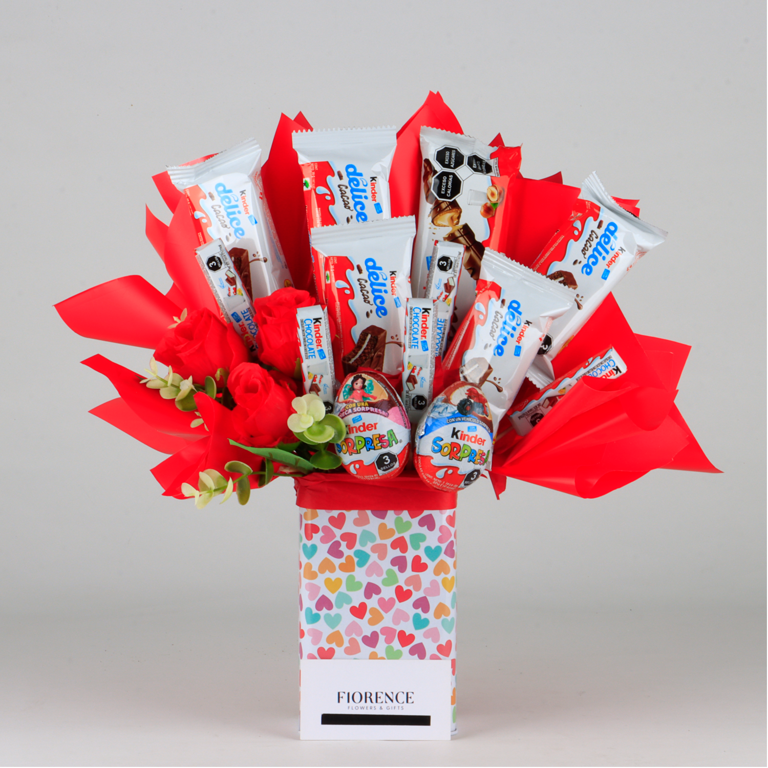 Candy Bouquet with Kinder Chocolates