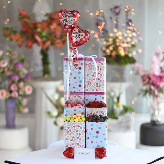 Gift Tower with Candy "For a Special Person"