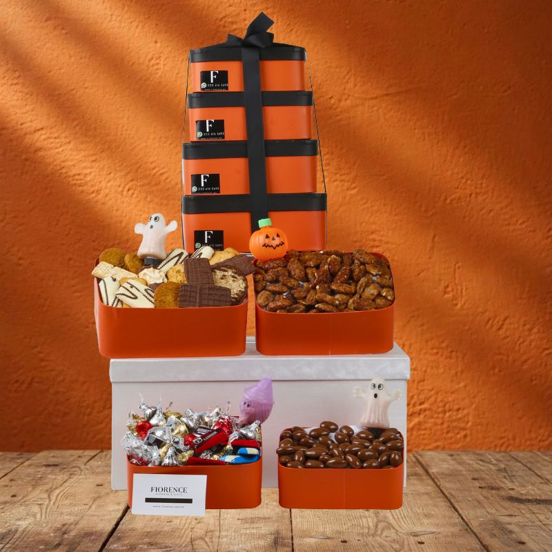 Torre de Regalo "Dulces para Halloween"