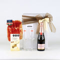 "Champagne & Serrano" Luxury Gift Box: Moët & Chandon Rosé Imperial & Premium Pairing