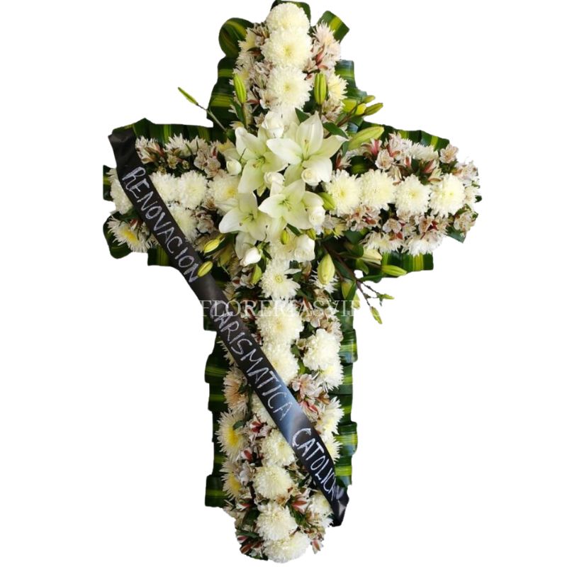 Cruz de flores Gloria