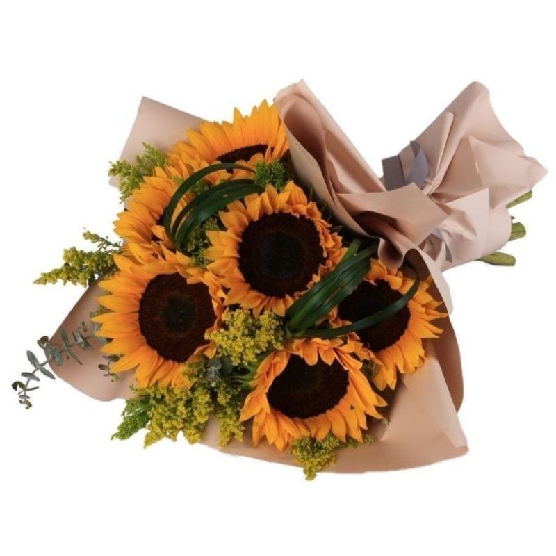 Bouquet Clásico de Girasoles