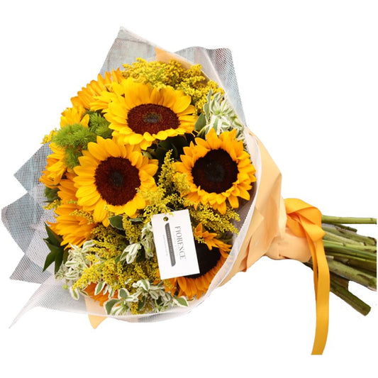 Bouquet of 10 Sunflowers