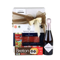  "Rosé & Savory" Gourmet Gift Box: Sparkling Wine & Charcuterie