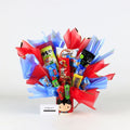 Candy Bouquet "Liga de la Justicia": Taza de Colección y Selección de 15 Dulces