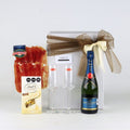 "Champagne & Serrano" Luxury Gift Box: Moët & Chandon Imperial Nectar & Premium Pairing