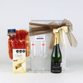 Set Gourmet "Champagne & Serrano": Gremillet Brut y Maridaje de Lujo